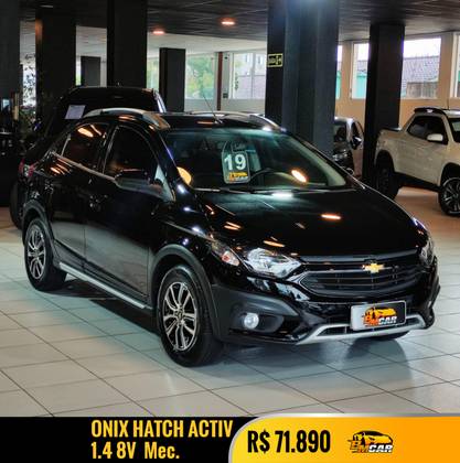 CHEVROLET ONIX 1.4 MPFI ACTIV 8V FLEX 4P AUTOMÁTICO CHEVROLET ONIX 1.4 MPFI ACTIV 8V FLEX 4P AUTOMÁTICO